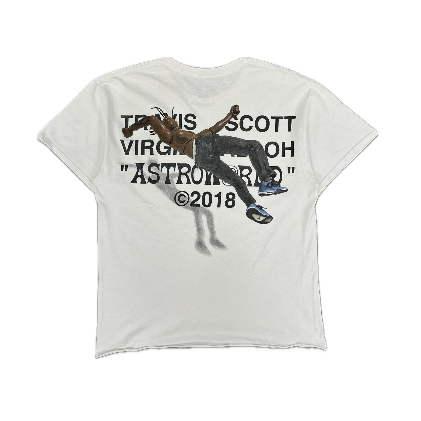 Travis Scott x Virgil Abloh By A Thread Tee White (Cactus Jack Version)
