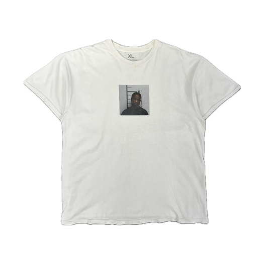 Travis Scott Free The Rage Tee White