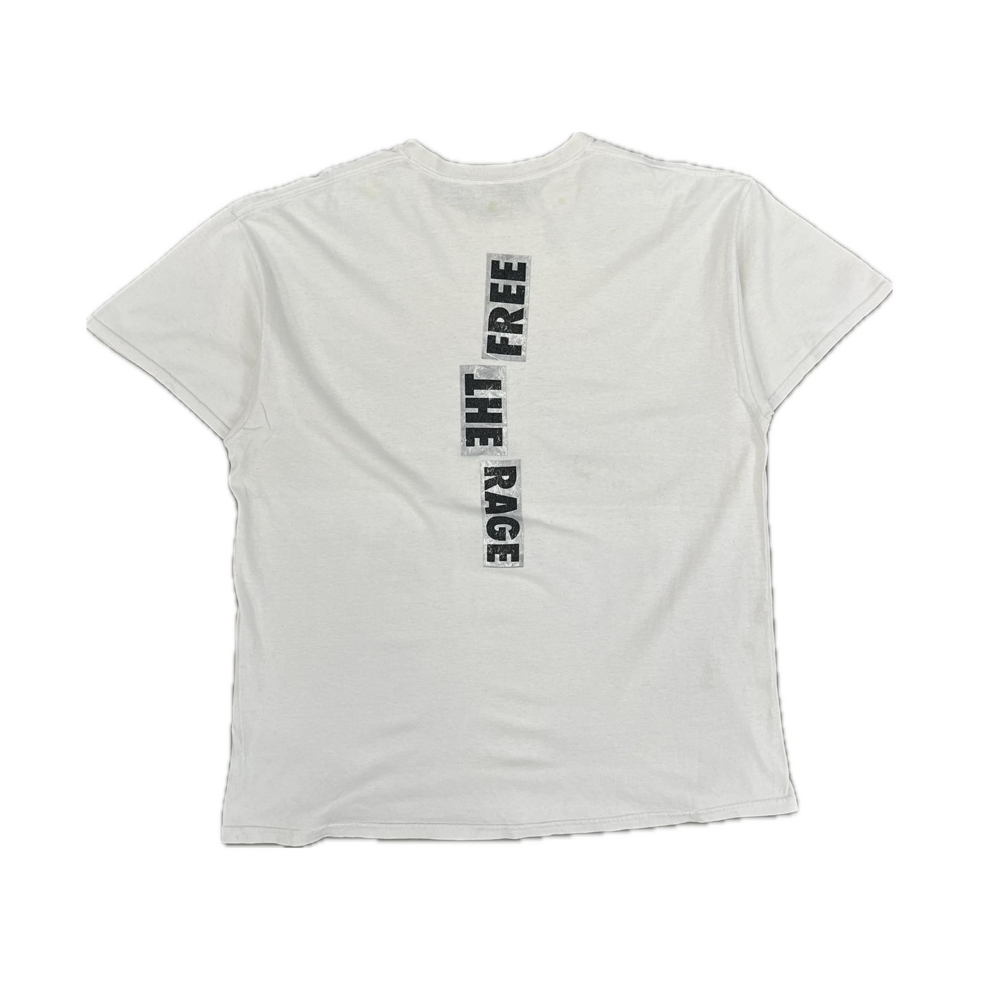 Travis Scott Free The Rage Tee White