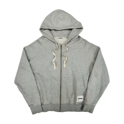 Jil Sander Zip Hoodie Grey
