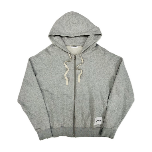 Jil Sander Zip Hoodie Grey