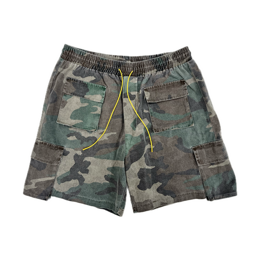 Hesntls Cargo Shorts Camo