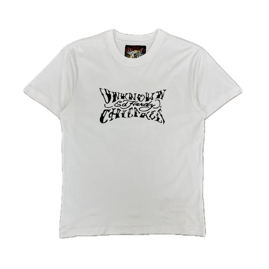 Chief Keef x Ed Hardy Tee White