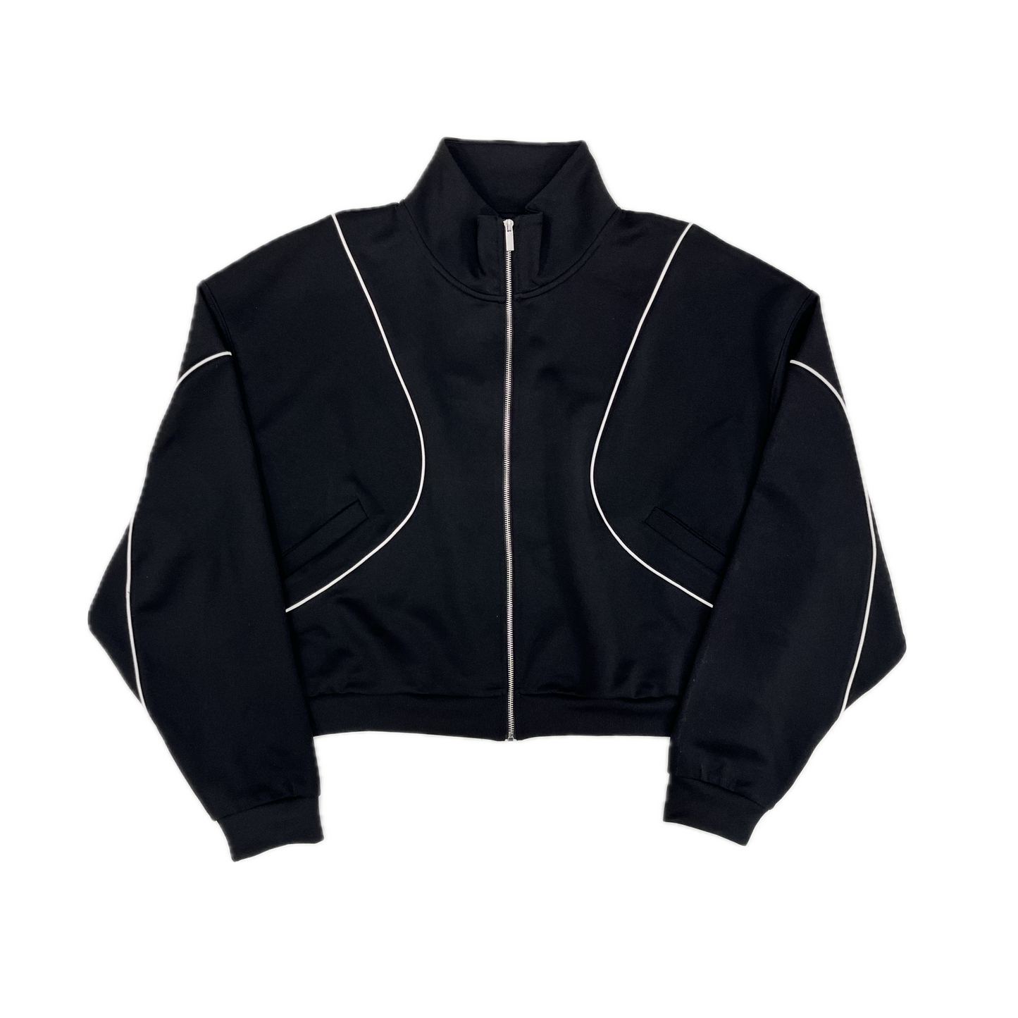 Zip Track Jacket Black