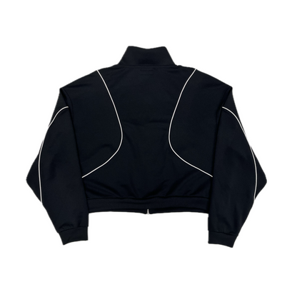 Zip Track Jacket Black