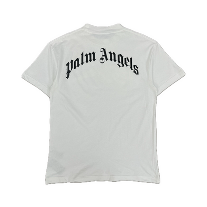 Palm Angels Crocodile Print Tee White