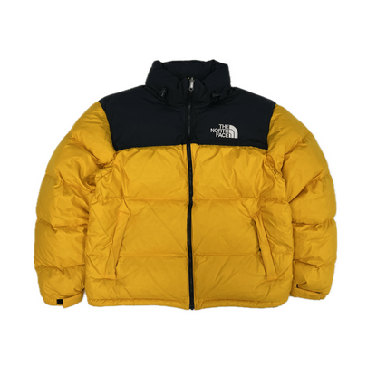 The North Face 700 Puffer Jacket Black/Yellow