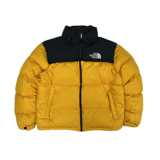 The North Face 700 Puffer Jacket Black/Yellow