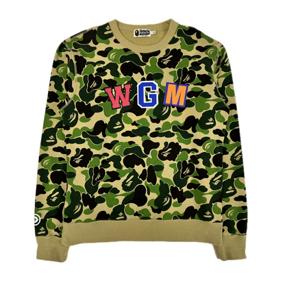 Bape Camo Crewneck Green