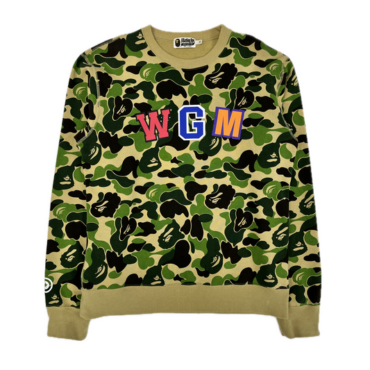 Bape Camo Crewneck Green