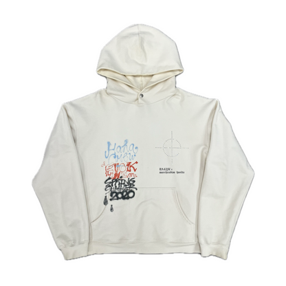 Dalybhahacrew Teen(r)age Hoodie White