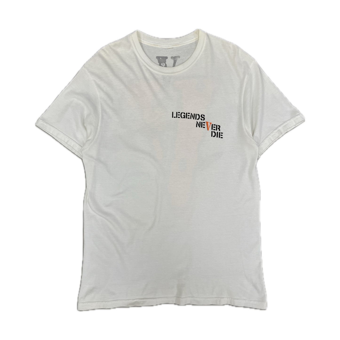 Vlone x Juice Wrld Butterfly Tee White