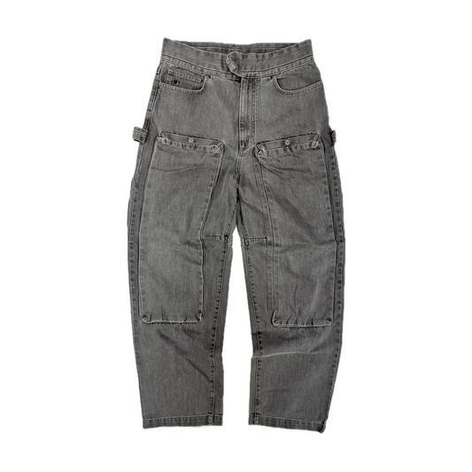 Louis Vuitton Denim Cargo Jeans Grey