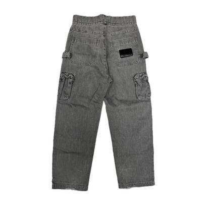 Louis Vuitton Denim Cargo Jeans Grey