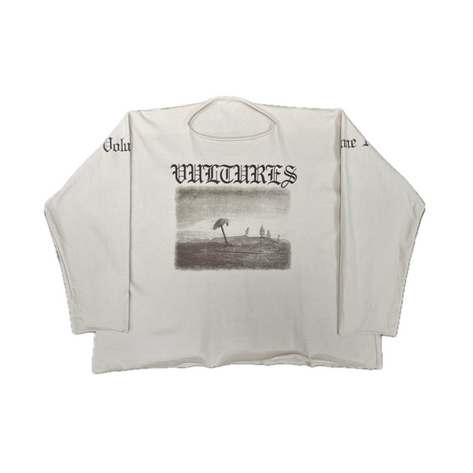 Yeezy Vultures Long T White