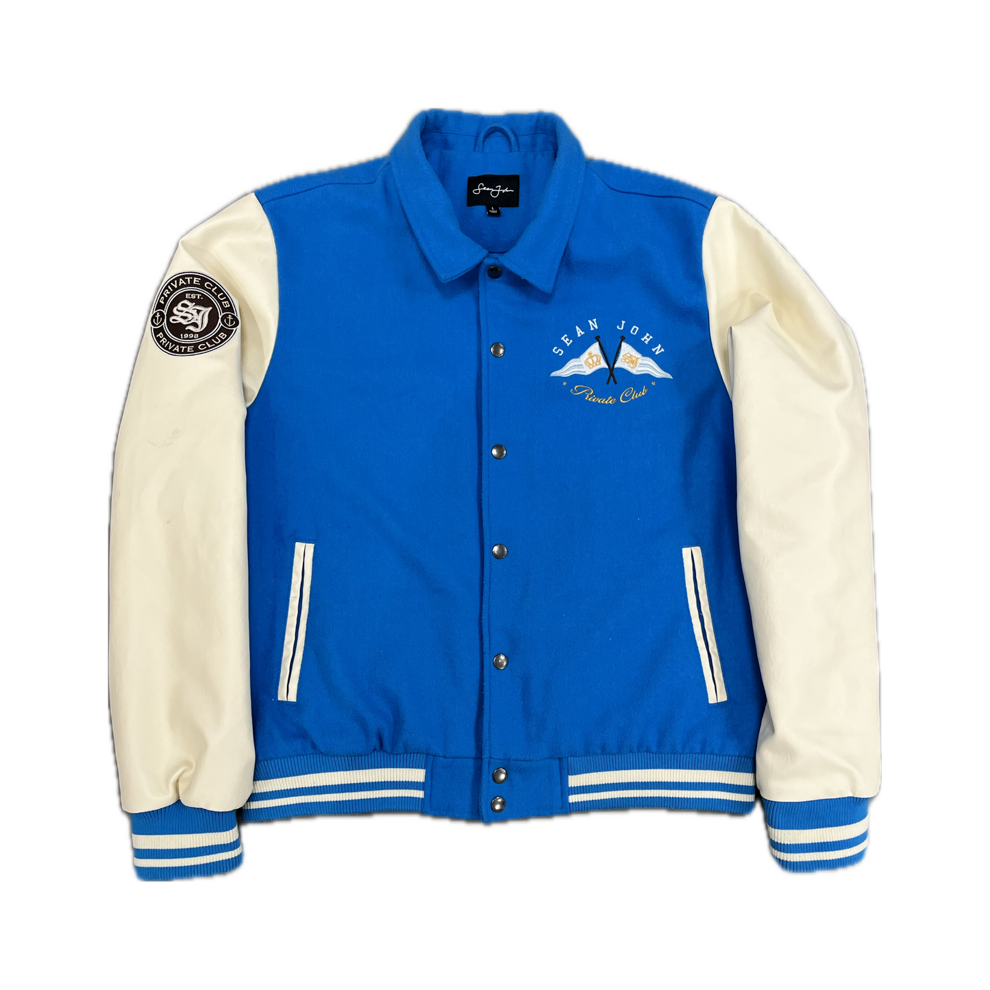 Sean John University Jacket Blue