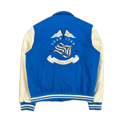 Sean John University Jacket Blue