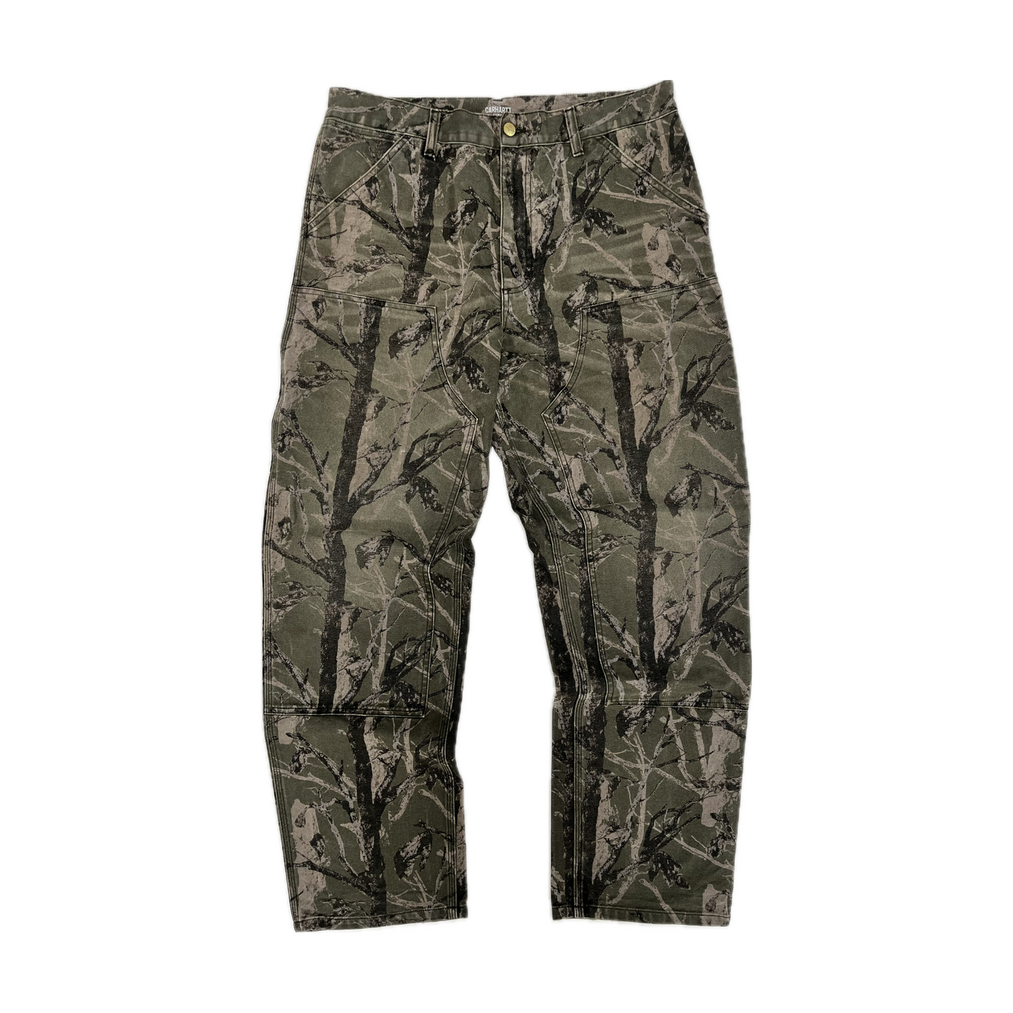 Carhartt Double Knee Denim Pants Camo
