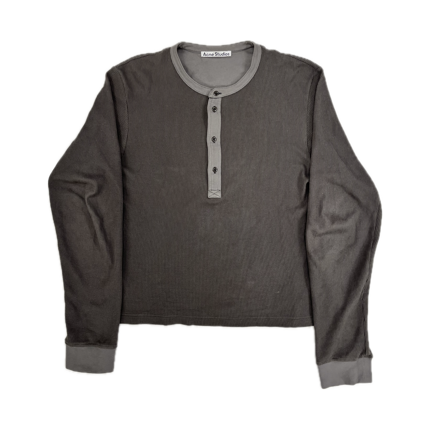 Acne Studios Thermal L/S T-Shirt Grey