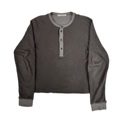 Acne Studios Thermal L/S T-Shirt Grey