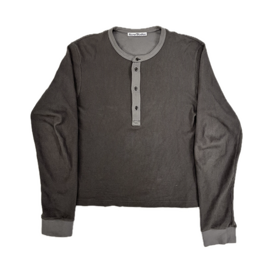 Acne Studios Thermal L/S T-Shirt Grey