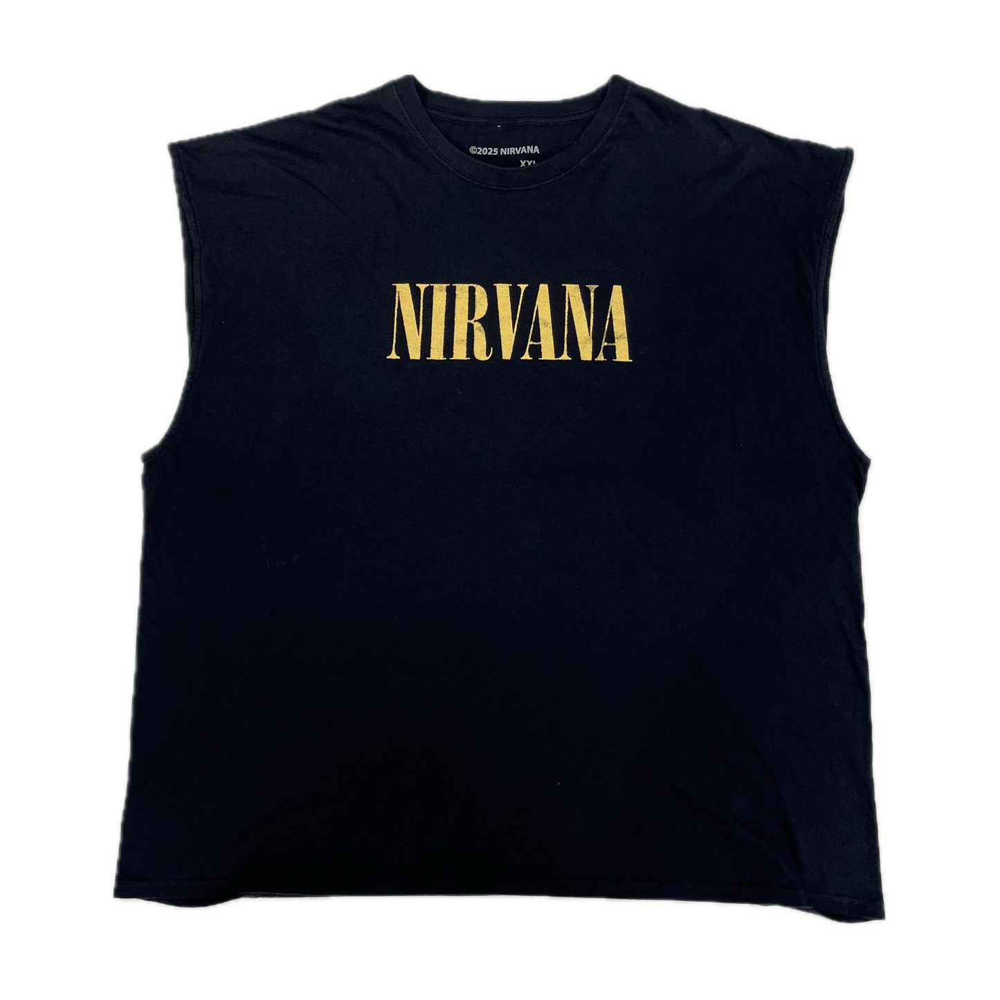 Nirvana Tank Top Black/Yellow