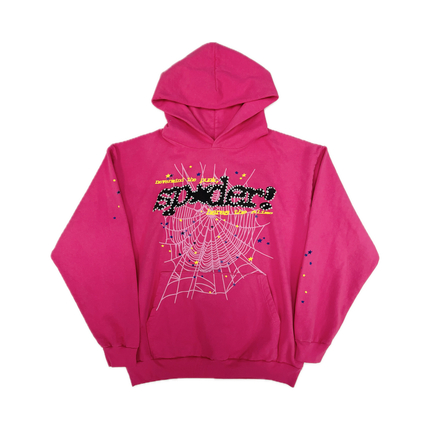 Sp5der P*NK V2 Hoodie Pink