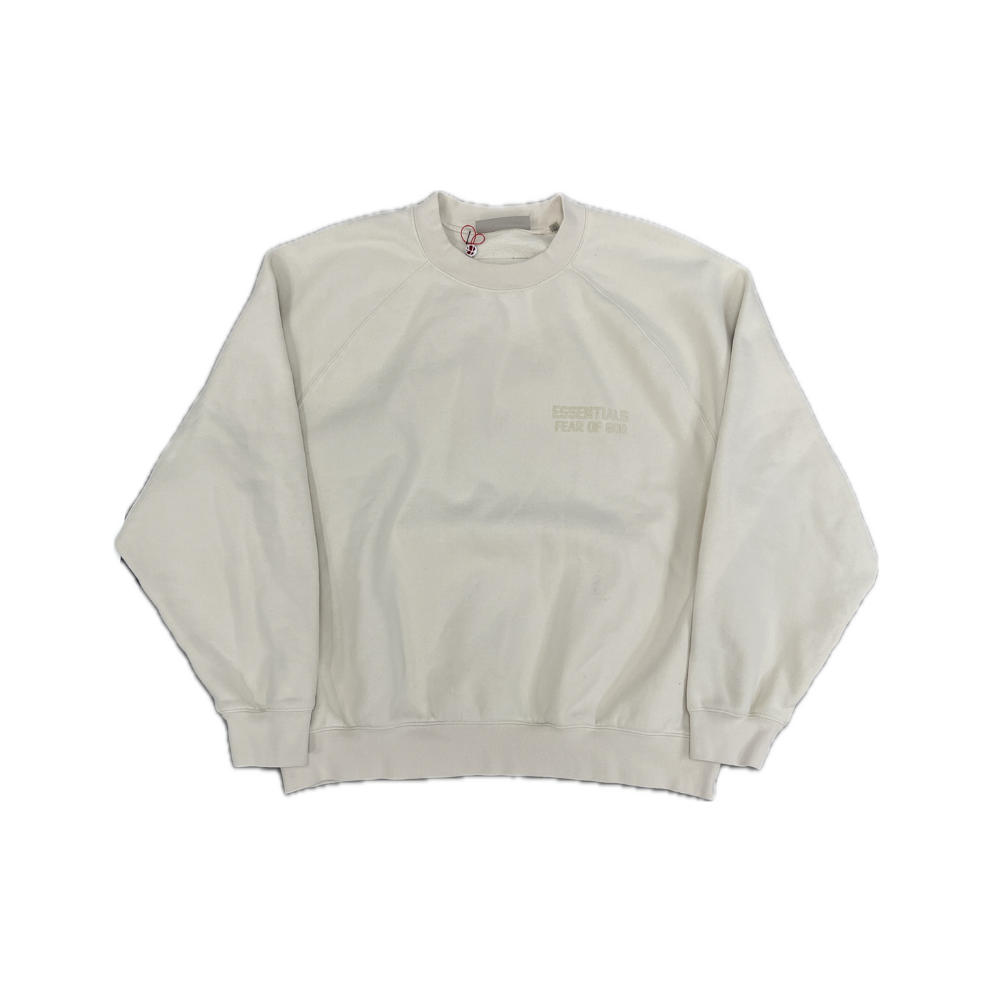 Fear of God Essentials Logo Crewneck Smoke