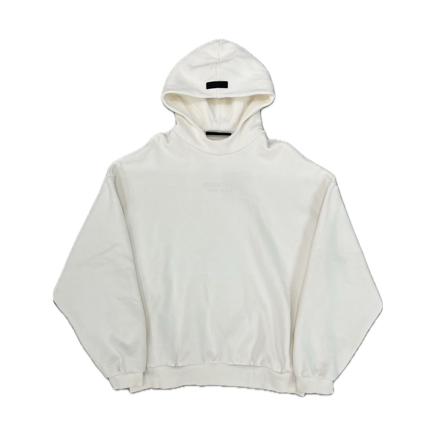 Fear of God Essentials Classic Fit Hoodie Cloud White