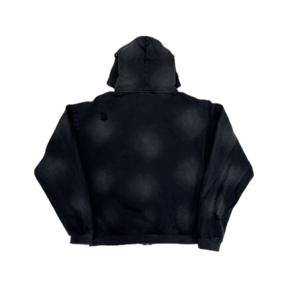 Dripoholics D-Star Ruby Zip Hoodie Black