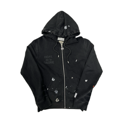 Gallery Dept. Zip Hoodie Black