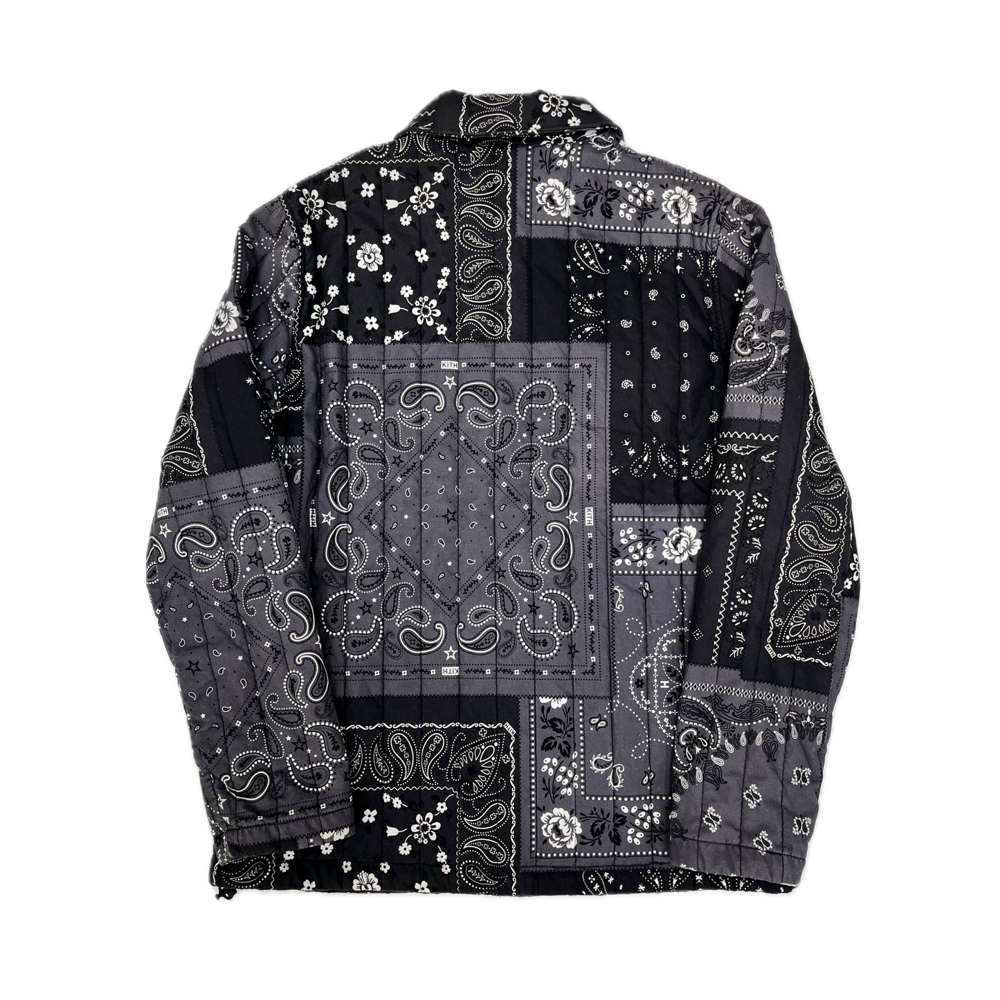 Kith Puffer Coach Jacket Paisley