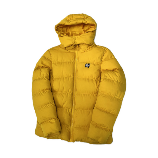 F*ck Them Puffer Jacket Yellow