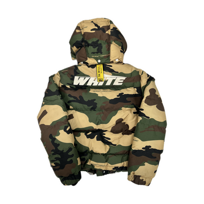 Off-White Camo Puffer Jacket