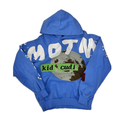 Kid Cudi CPFM For MOTM III Life Goes By Hoodie Blue