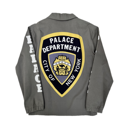 Palace Department Coach Jacket Grey – Cruizer Vintage Palace Department Coach Jacket Grey – Cruizer Vintage