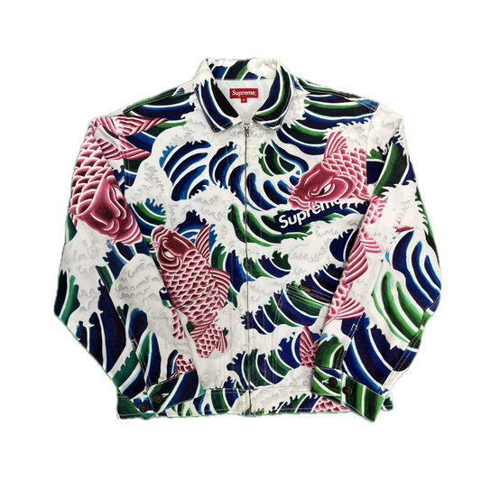 Supreme Waves Work Jacket Multicolor