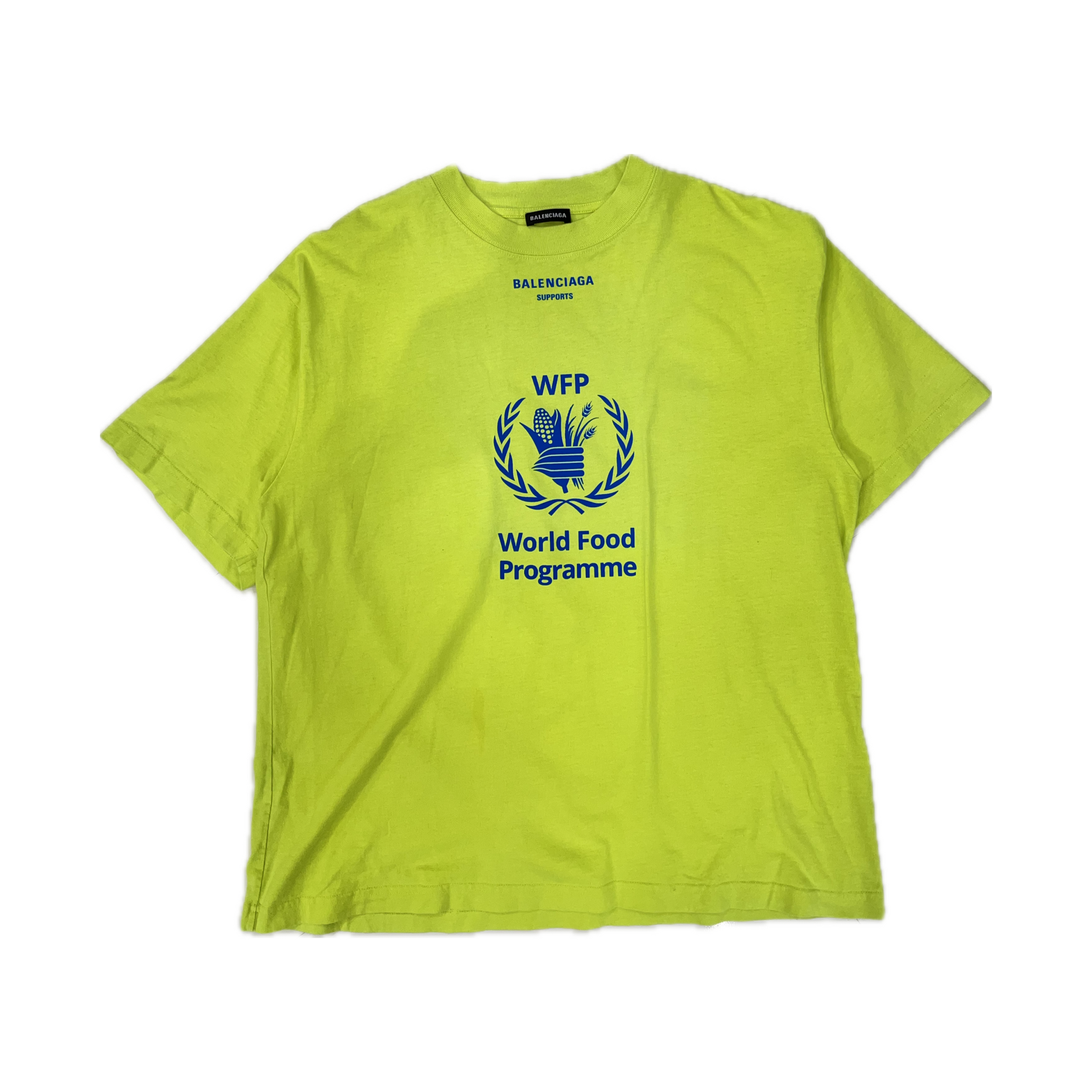 Balenciaga WFP World Food Programme Neon Tee – Cruizer Vintage