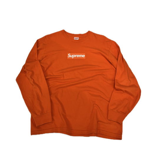 Supreme Box Logo L/S Tee Orange