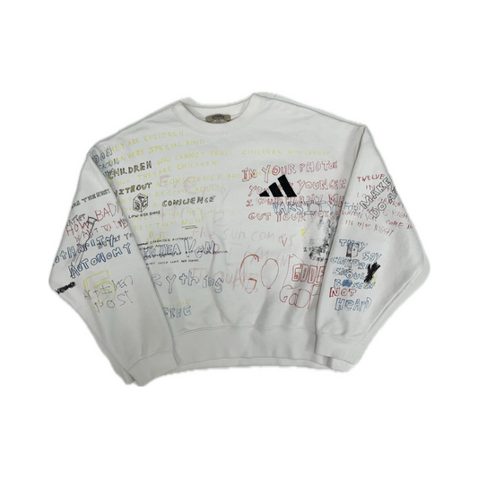 Adidas x Yeezy Season 5 Arctic Crewneck White