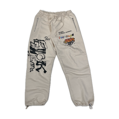 Dalybhahacrew Grafitti Pants Natural