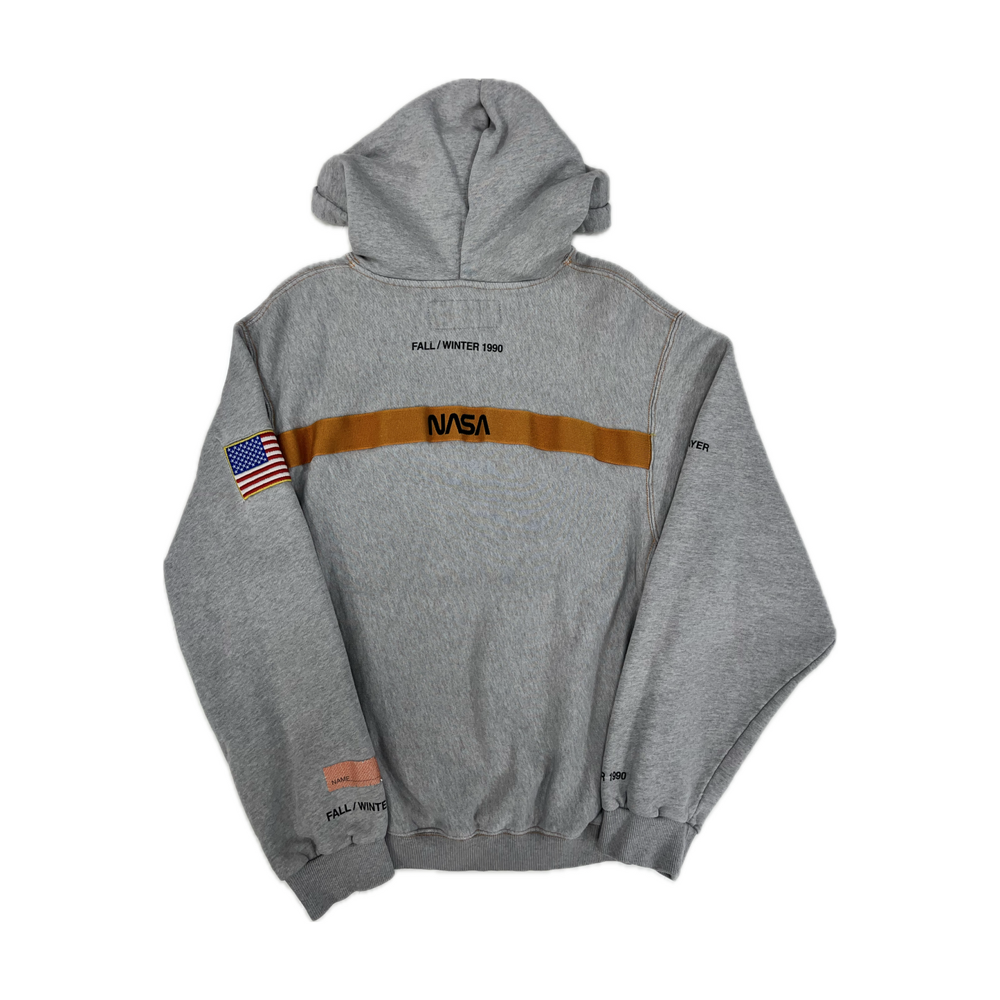 Heron Preston x Nasa Hoodie Grey