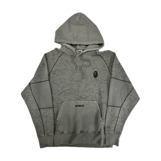 Bape Hoodie Grey