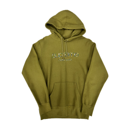 Supreme New York Hoodie Olive