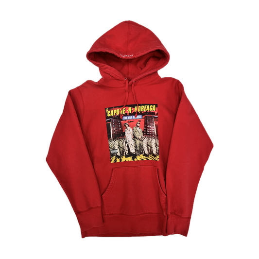 Supreme The War Report Hoodie Red