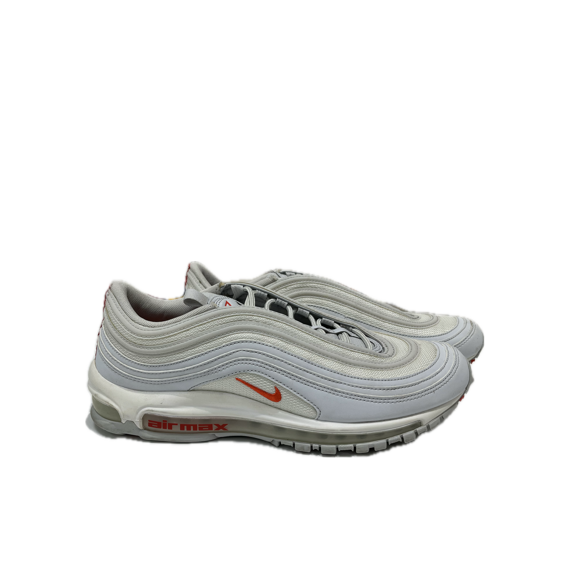 Nike Air Max 97 Pure Platinum Team Orange Cruizer Vintage