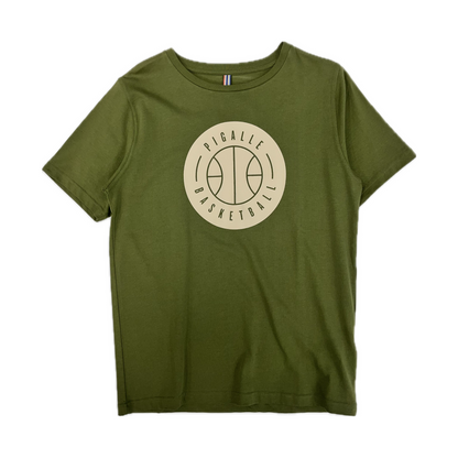 Pigalle Basketball Tee Olive