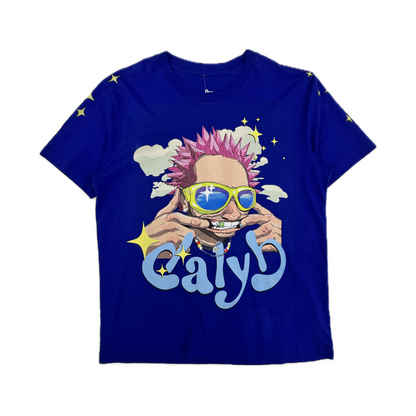 Dalybhahacrew Merch Tee Blue