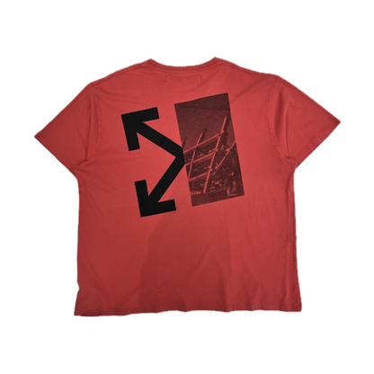 Off White Tee Red