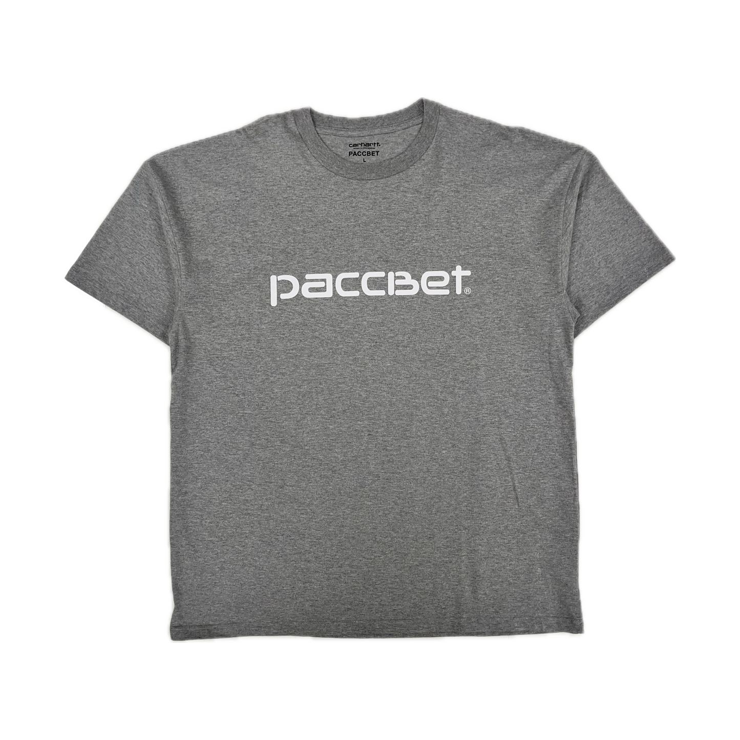 Carhartt WIP Paccbet Logo Tee Grey